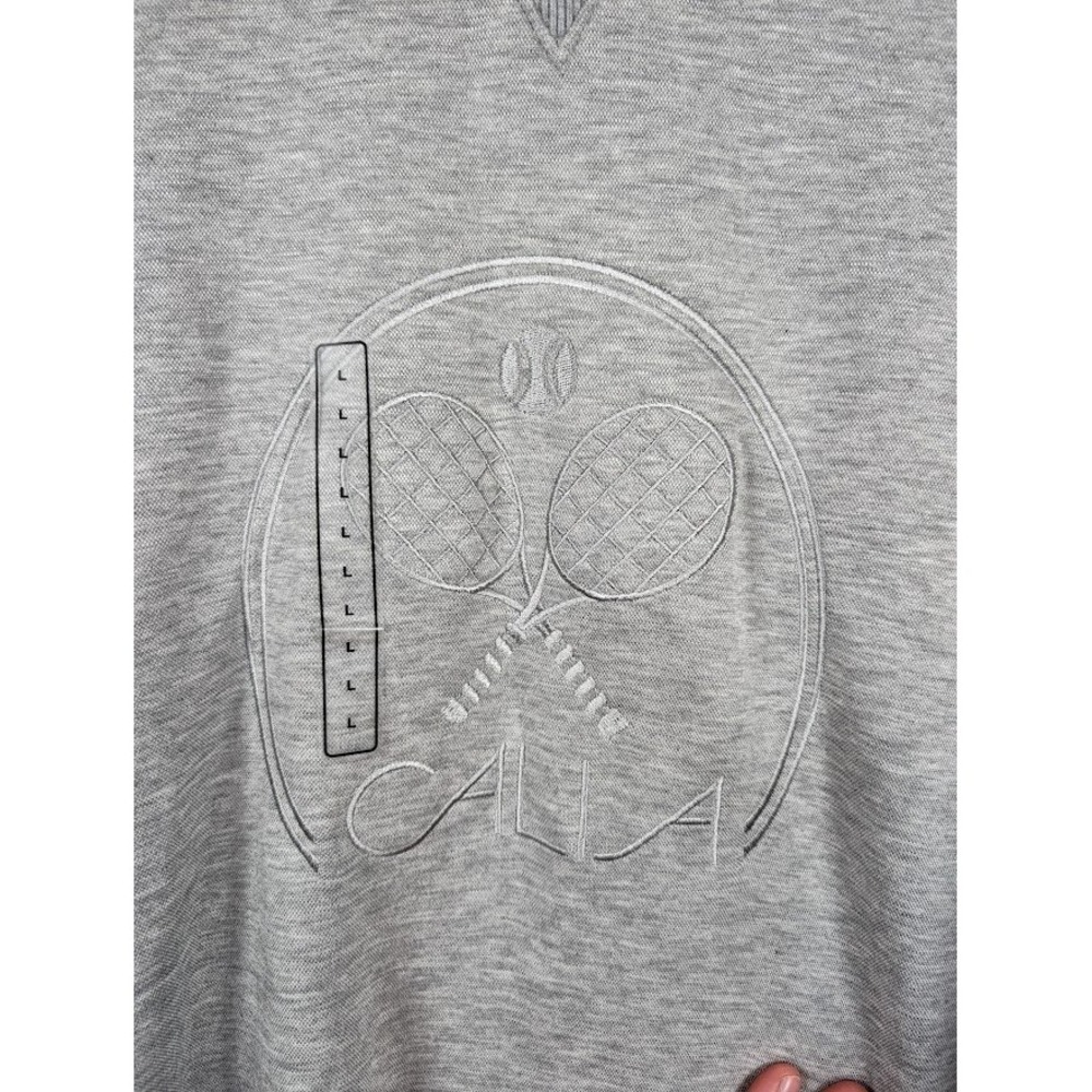 Calia Women's Pique Scuba Crew Sweatshirt Women's Large Tennis Pickleball NEW - Picture 5 of 7